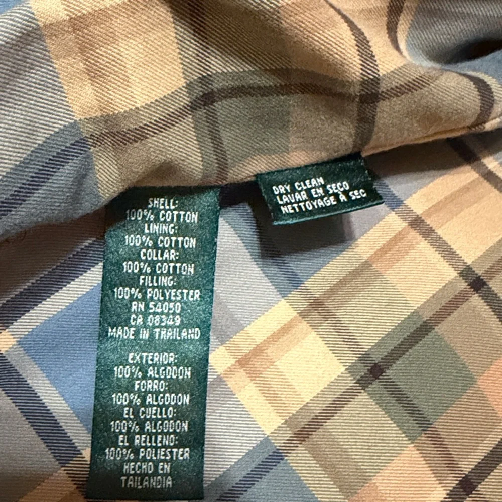 Lauren Ralph Lauren Cotton Barn Jacket Corduroy Collar P/M New W/O Tag - Picture 4 of 10